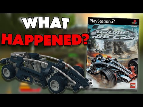 YouTube thumbnail: The Racing Game That Tried Everything at Once [Drome Racers]