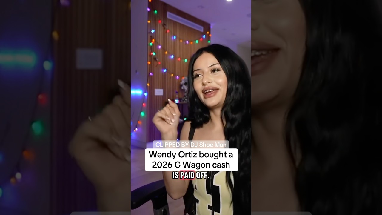 Wendy Ortiz bought a 2026 G Wagon cash 