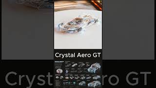 Crystal Aero GT | Future Crystal Hypercar | පාරදෘශ්ය අනාගත මෝටර් රථය #shorts #futuristiccar #diy
