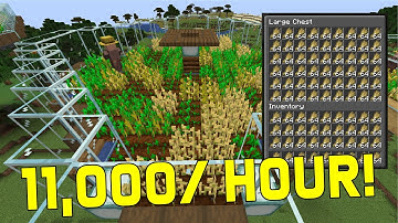 Automatic Wheat Farm Minecraft 1.20 | Fully Auto Wheat Farm Tutorial