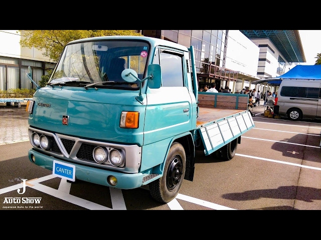 HD)Mitsubishi Fuso Canter T200 NAGOYA AUTO TREND 2017 - YouTube