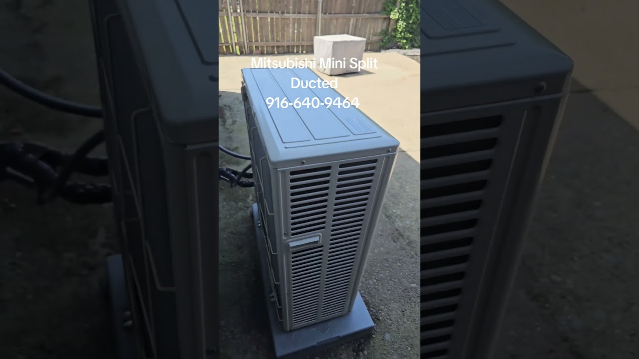 ducted Mitsubishi Mini Split. 2k rebate,cut heating and cooling bills by 50% 