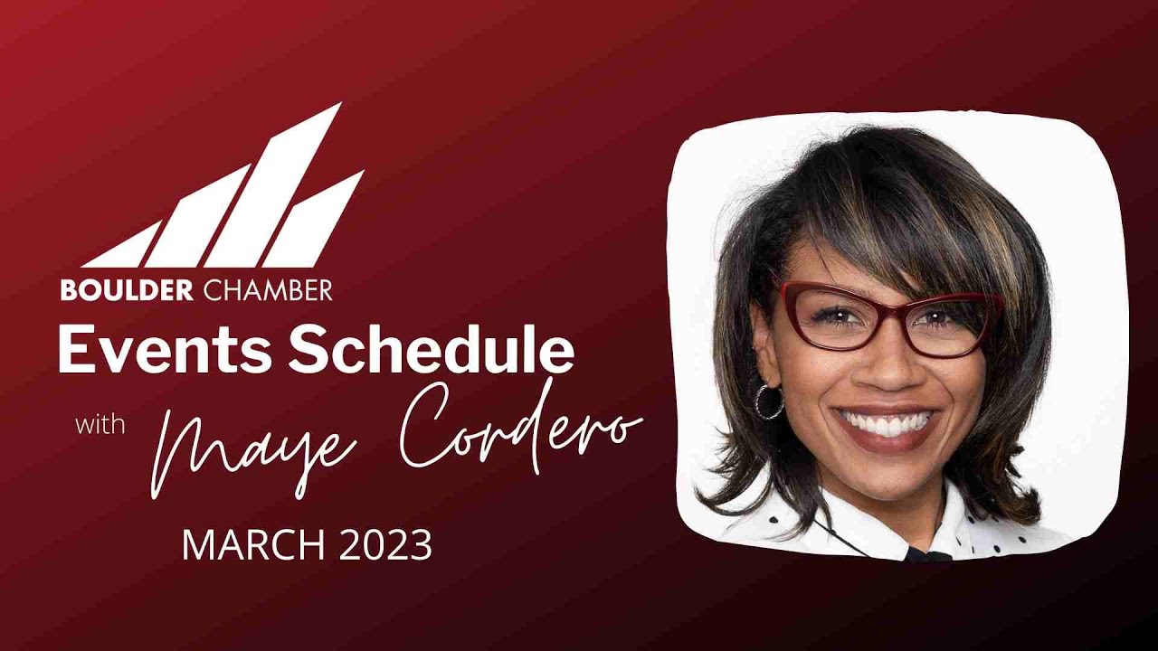 March 2023 | Boulder Chamber Events