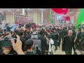 خادم الحسين زعيم بني حسن علي ال احمد ال حاتم الحسن في ضريح امرر المؤمنين علي بن أبي طالب عليه السلام