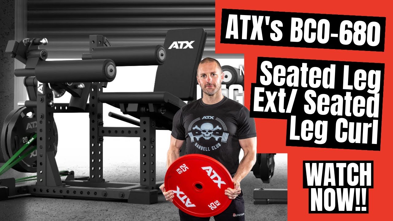 ATX BCO-680 Seated Leg Extension & Leg Curl - Video Review