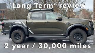 Ranger Raptor 30,000 mile review/thoughts after 2 years