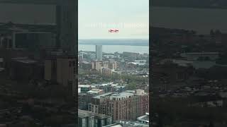 View Of Mersey River Liverpool .