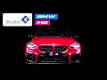 2024 BMW M2 Performance Parts Toronto Red Metallic with Carbon Top 1/18 Diecast Model Car by Solido