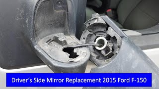 Driver's Side Mirror Replacement 2015 Ford F 150 by The After Work Garage 4,230 views 2 years ago 4 minutes