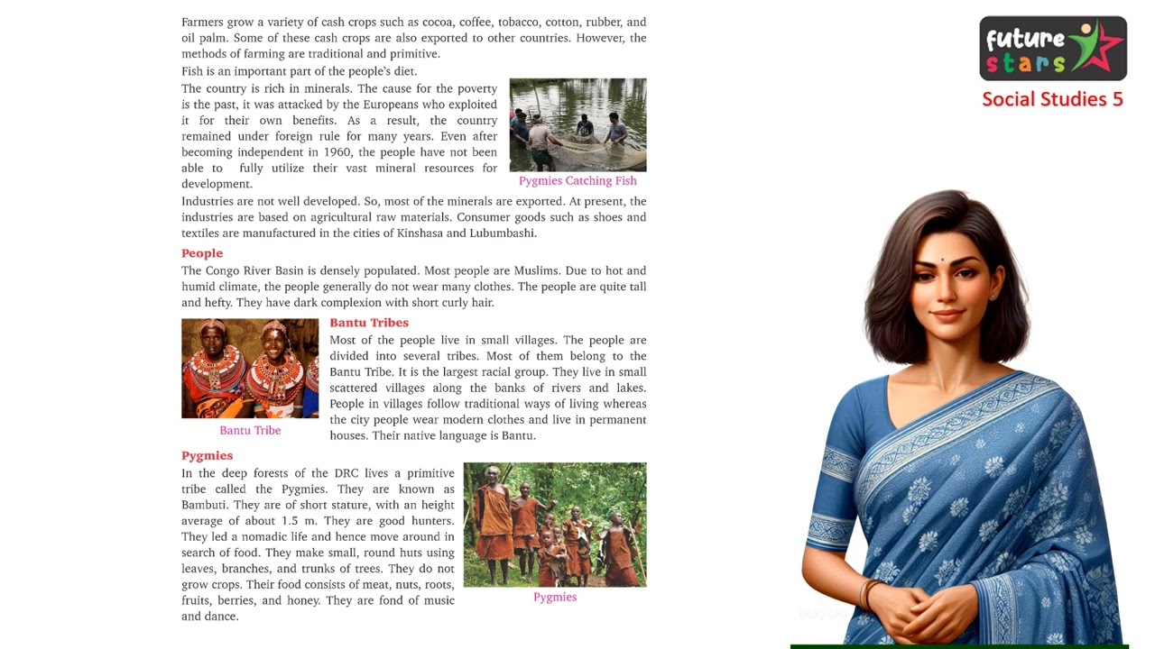 World Roots 5(SST) Chapter 3 Equatorial Forest Region | learning kids video | Future Star