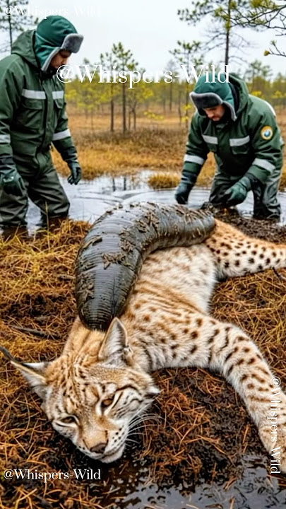 Incredible Wildlife Rescue Removing Giant Slug from Wild Cat #wildlife #wildanimals #animalrescue