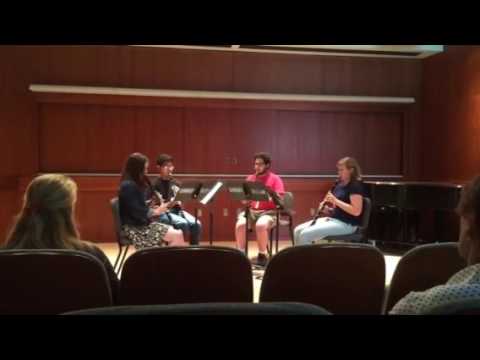 Schubert Moment Musical Clarinet Quartet