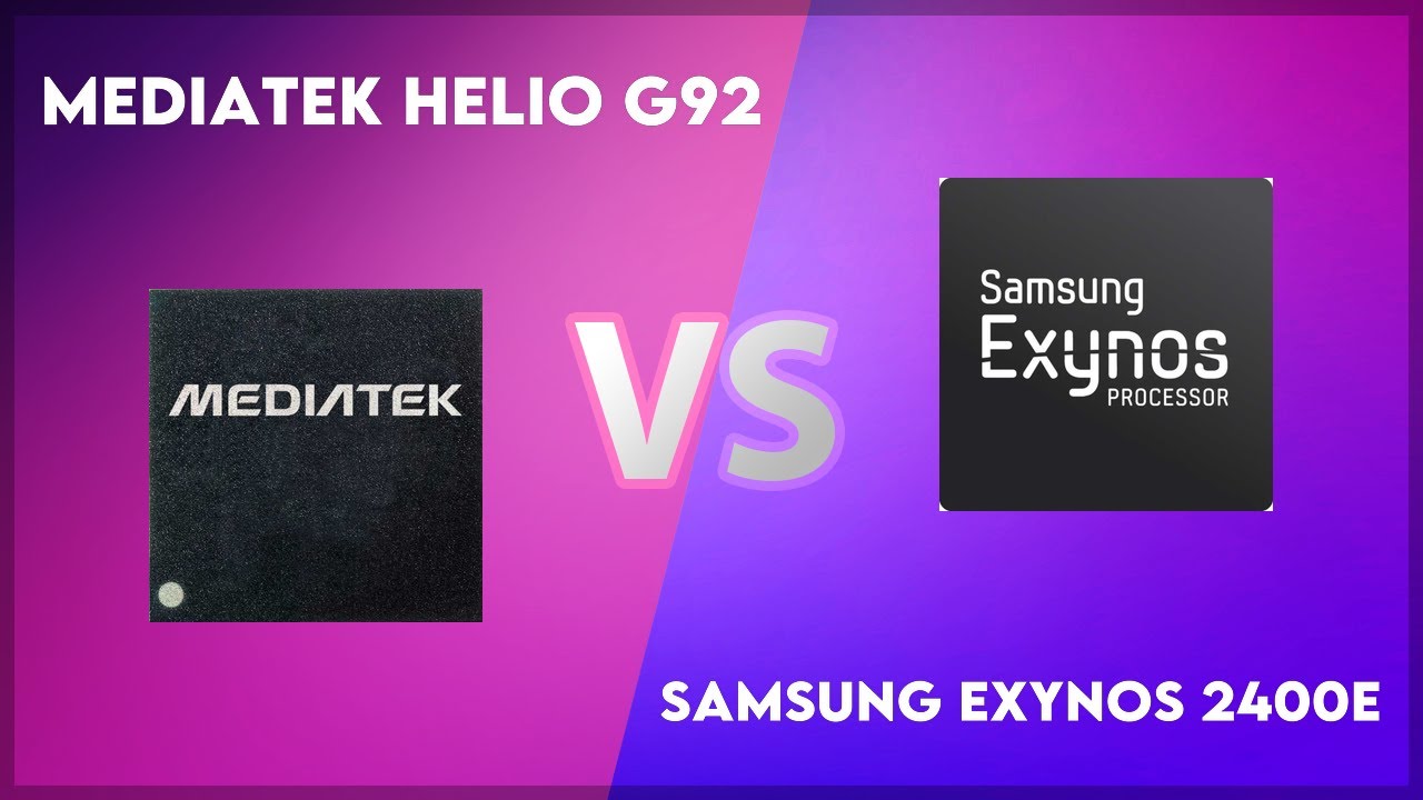 MediaTek Helio G92 vs Samsung Exynos 2400e Technical Comparison - YouTube