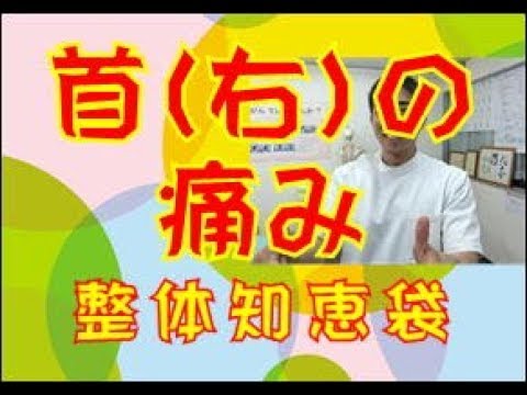 首（右）の痛み「整体知恵袋.com」
