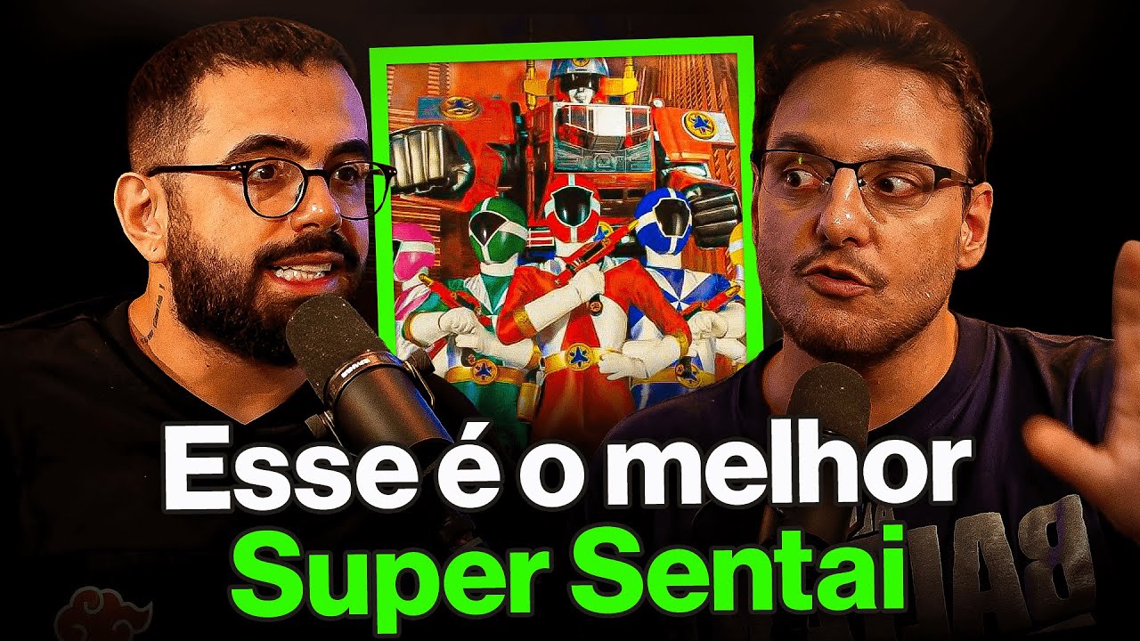 QUAIS SÃO OS MELHORES SUPER SENTAIS da HISTÓRIA? (com Ricardo Cruz)