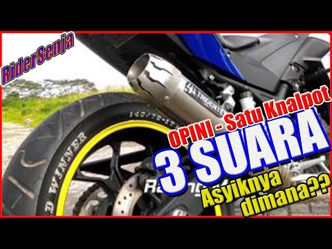 Knalpot 3 Suara Apa sih enaknya? Opini | Motovlog Indonesia