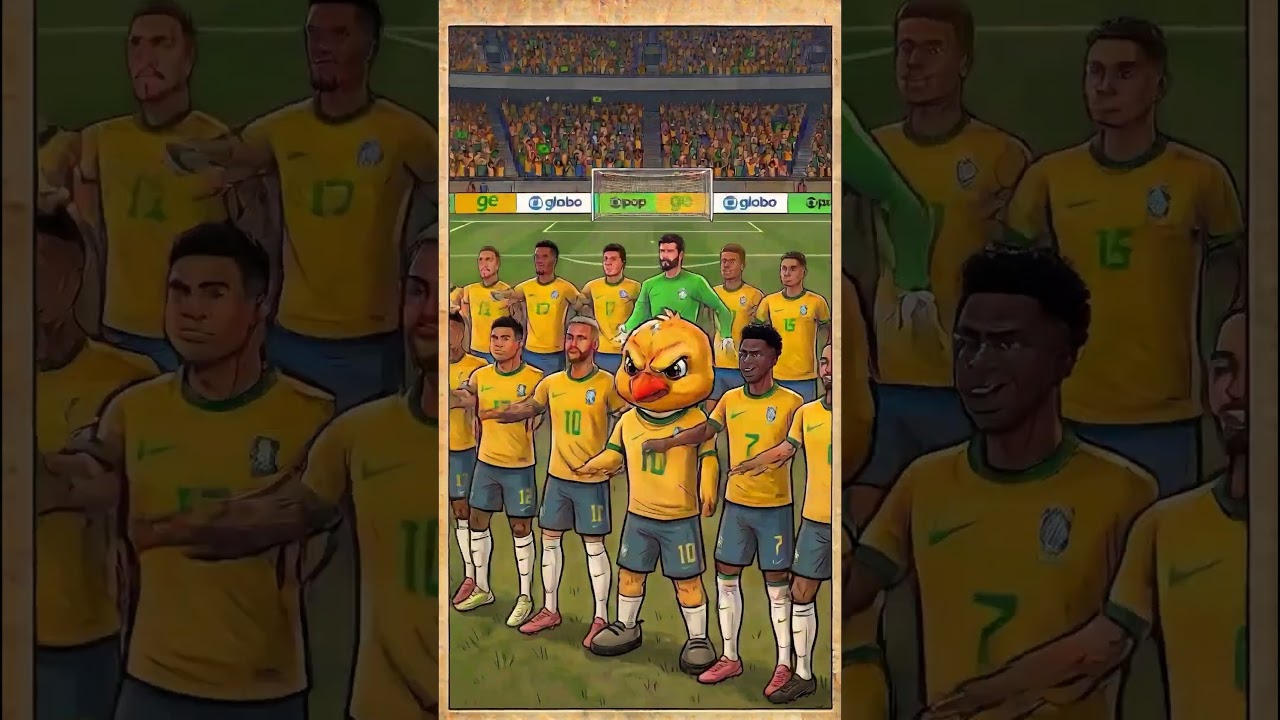 A IA IMAGINOU A RESPOSTA DA TORCIDA BRASILEIRA À TRADICIONAL REMADA NORUEGUESA | #shorts | ge.globo