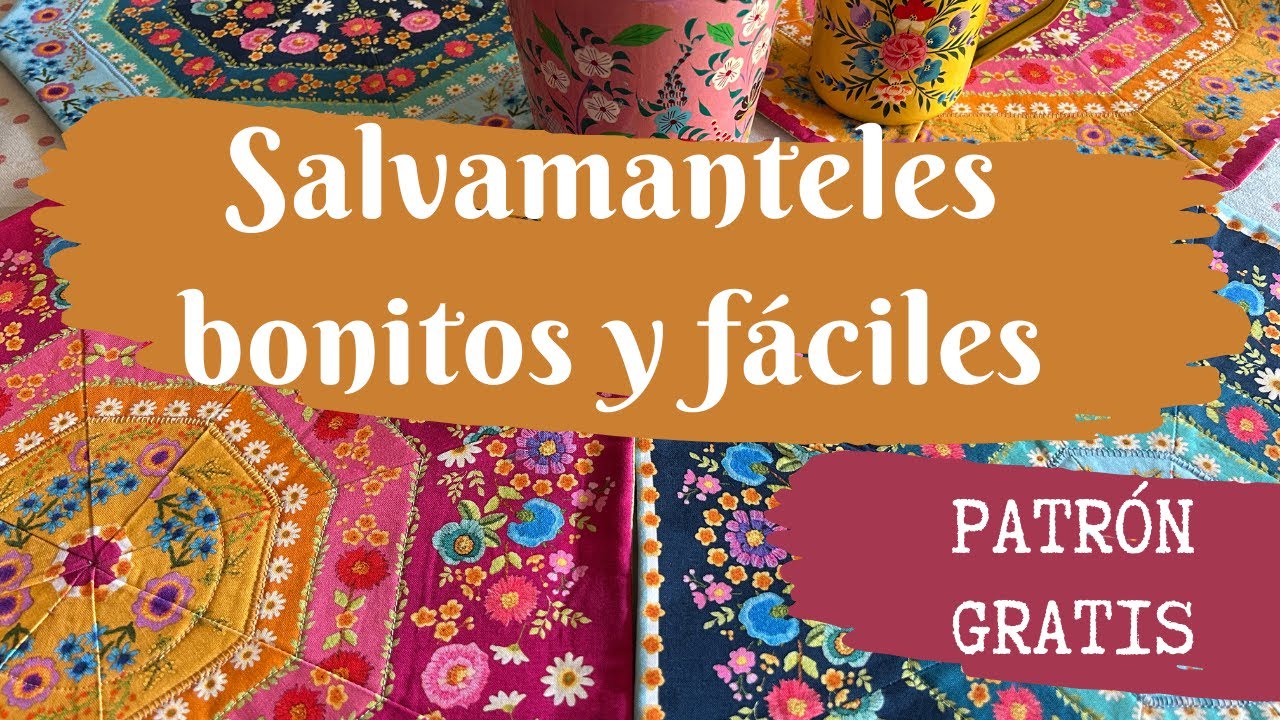 🌸 Increíble tranformación! Crea estos alegres salvamenteles para esta primavera🌷