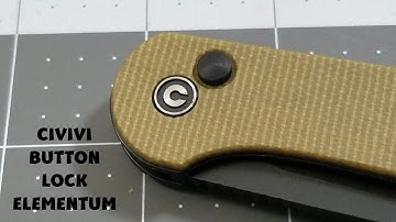 Unboxing The Button Lock Civivi Elementum - First Impressions