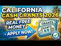 California Cash Grants 2026 | How to Get Free Financial Assistance (Real Programs)