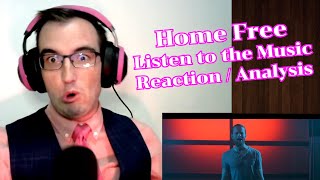 MOST FUN since BUTTS REMIX?? | Listen to the Music - Home Free | Acapella Reaction/Analysis
