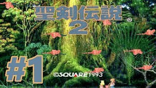 #1【SFC】聖剣伝説2【プロローグ～魔女の城】