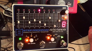 EHX 8STEP PROGRAM & nord drum