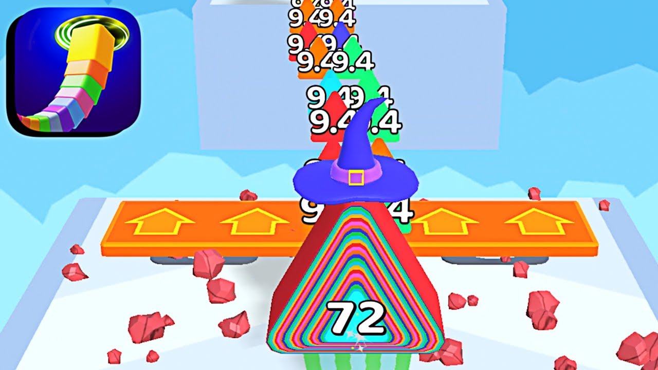 Smash Runner ​- All Levels Gameplay Android,ios (Levels 200-201)