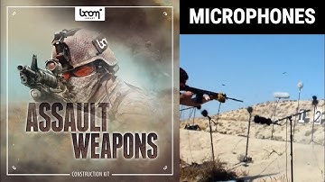 BOOM Library SFX - ASSAULT WEAPONS - Microphone comparison