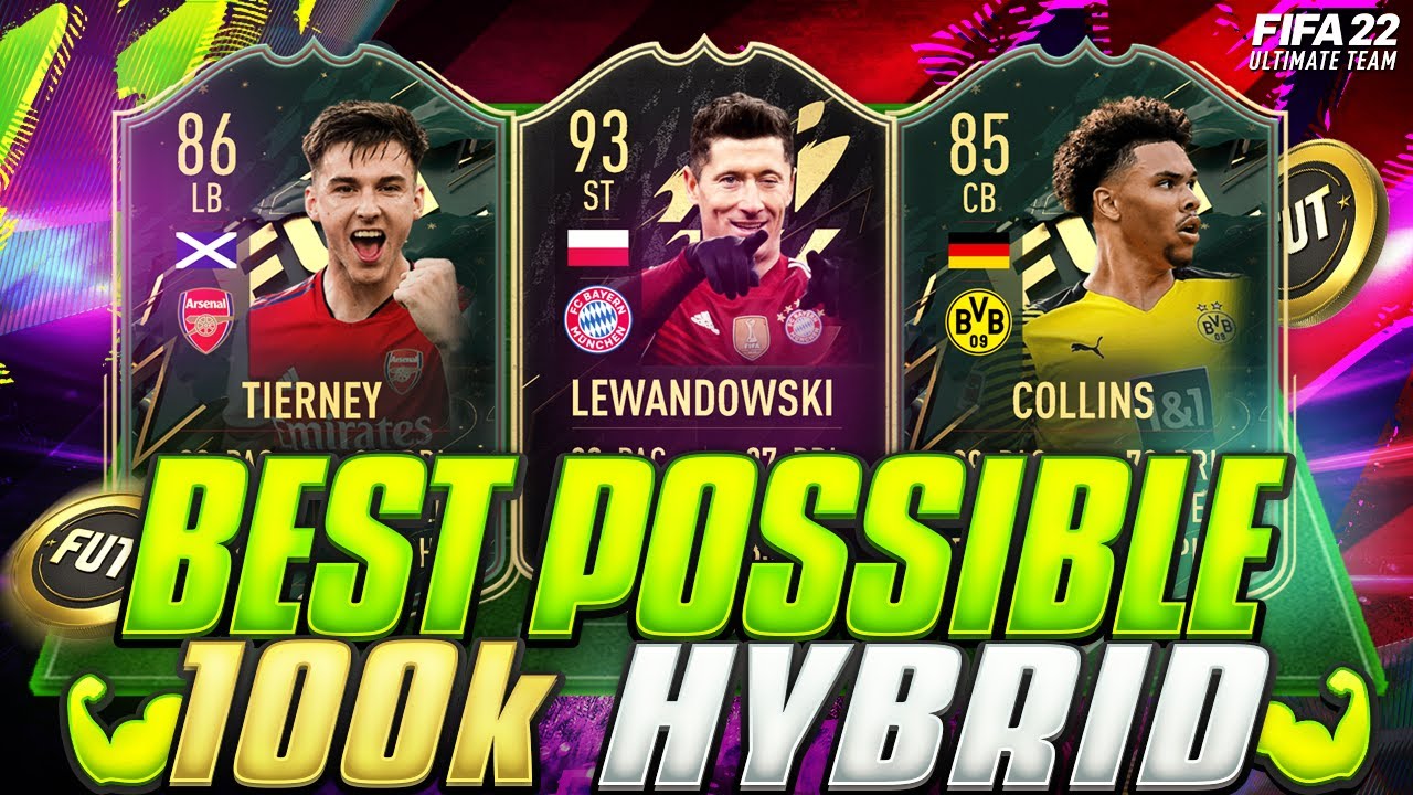 FIFA 22 BEST POSSIBLE CHEAP OVERPOWERED 100K HYBRID EVER! 100K META