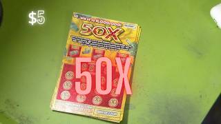 MASS LOTTERY 50X 5 Scratch off