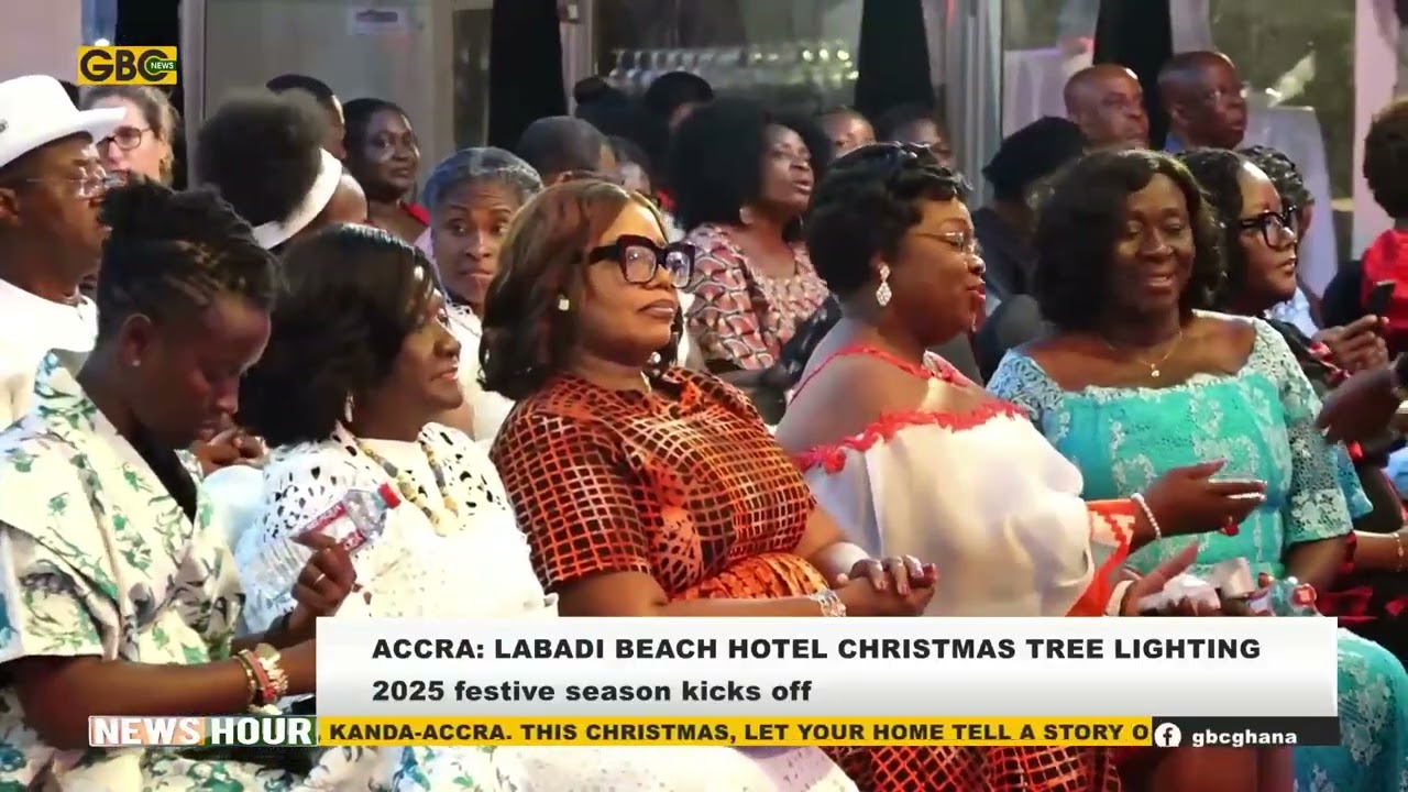 LABADI BEACH HOTEL SET FOR ANNUAL CHRISTMAS TREE LIGHTING REPORT BY BENJAMIN NII NAI ANYETEI 