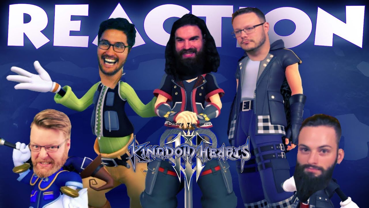 blind wave my hero academia KINGDOM HEARTS III: Microsoft Showcase Trailer E3 2018 REACTION!