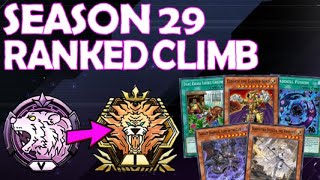 Season 29 Ranked Climb With a Fun Branded Pile | Yu-Gi-Oh! Master Duel.