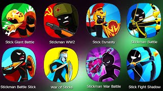 Stick Giant Battle Reborn,Stickman Battle,Stick Dynasty,Stickman WW2,Stickman Battle Stick Returns screenshot 5
