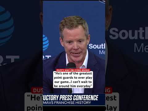Dusty May has high praise for Kyrie Irving
