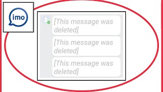 imo message || How To Fix This message was deleted || How To Read Delete Received Message in imo screenshot 5