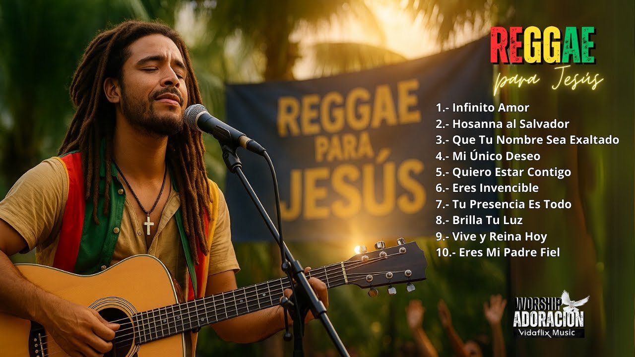 🌿 Reggae Para Jesús | Alabanzas con Ritmo y Esperanza 🙌🎶