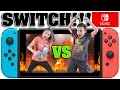 NINTENDO SWITCH CHALLENGE!!! Head to Head Battle with 1-2-Switch!