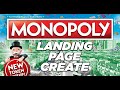 High Converting Professional Landing Page Create | How To Make Monopoly  Landing Page For CPA |