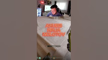 ANUBIS NINJA MOLOTOV #cs2 #anubis #shorts #twitch #N0x1337