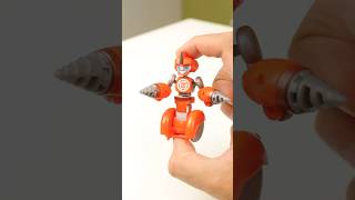 Tiny Transformer Drill Man #shorts