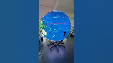 Soft-module LED screen – breaking tradition with style.#yuchip #spherescreen #leddisplay #ledscreen