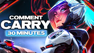 Apprends A Carry Avec Akali Mid En Une Game