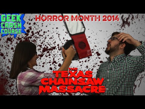 The Texas Chainsaw Massacre - Leatherface Starts Up Horror Movie 2014! - Geek Crash Course