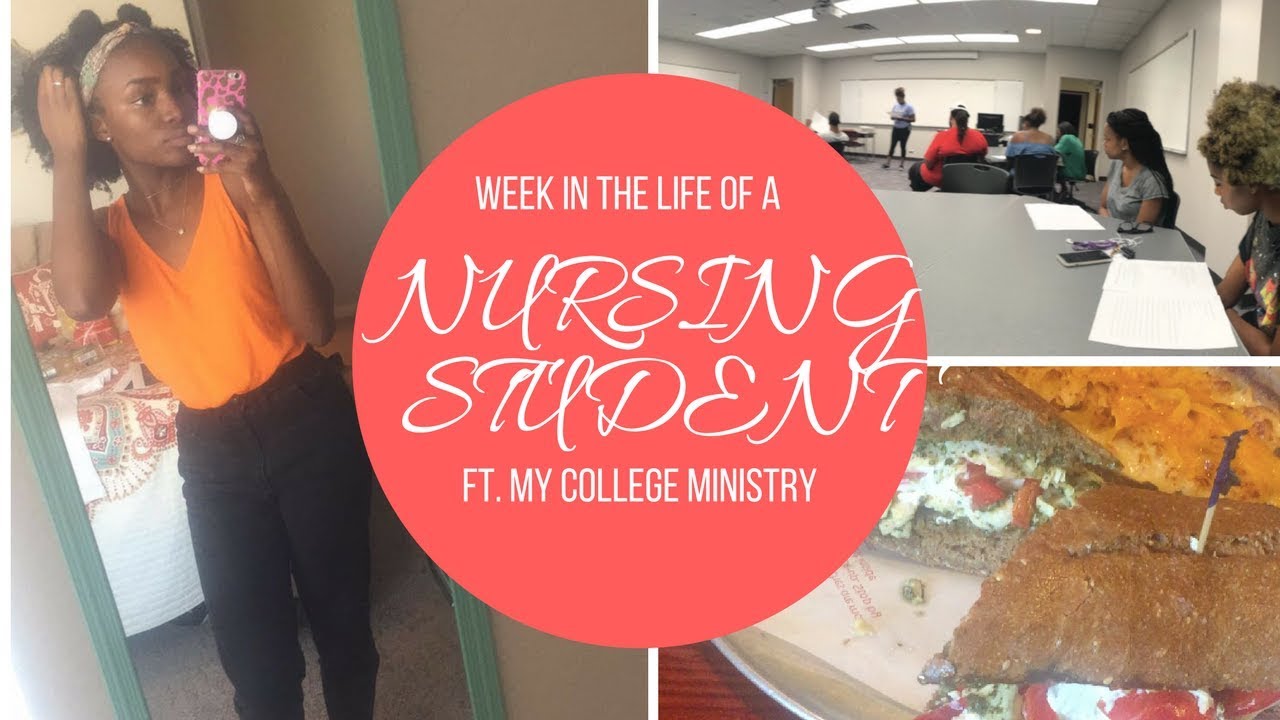 Week in The Life of a First Semester Nursing Student | COLLEGE VLOG ...