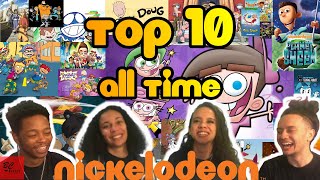 TOP 10 NICKELODEON SHOWS OF ALL TIME!!! (Cartoon Edition)