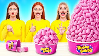 Küçük, Orta ve Büyük Tabak Meydan Okumasi |Basit Ve Gizli Mutfak Tüyoları ve Eşyaları Super Hyper DO