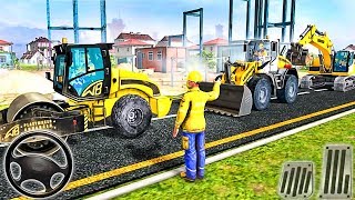 Road Builder Construction Simulator 2018 | Excavator Construction Trucks Vehicles | Android GamePlay screenshot 3
