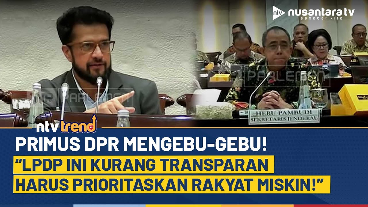 [FULL] Primus DPR Ngamuk Soal Beasiswa, Desak LPDP Transparan Utamakan Rakyat Miskin |  NTV